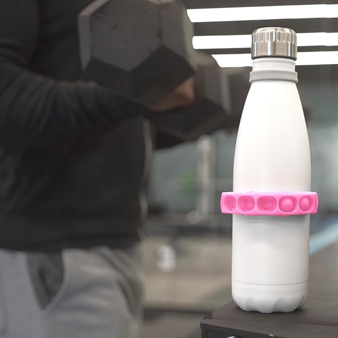 Water Bottle Hydration Tracker - Daily Water Reminder & Goal Setter - Reusable Silicone Band for Fitness, Weight Loss & Hydration Tracking - Image 5