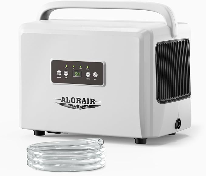 ALORAIR 70 Pints Crawlspaces Dehumidifier with Drain Hose for Commercial, Basements, Industry Water Damage Unit, Energy Star, Compact, Auto Defrost, Memory Starting Crawl Spaces Dehumidifiers by ALORAIRSOLUTIONSINC0J0DC