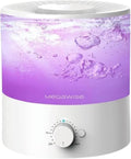 MEGAWISE Cool Mist Humidifiers for Bedroom, BabyRoom, Office and Plants, 0.5 Gal Essential Oil Diffuser with Adjustable Mist Output, 25dB Quiet Ultrasonic Humidifiers, Up to 10H, Easy to Clean by MEGAWISE