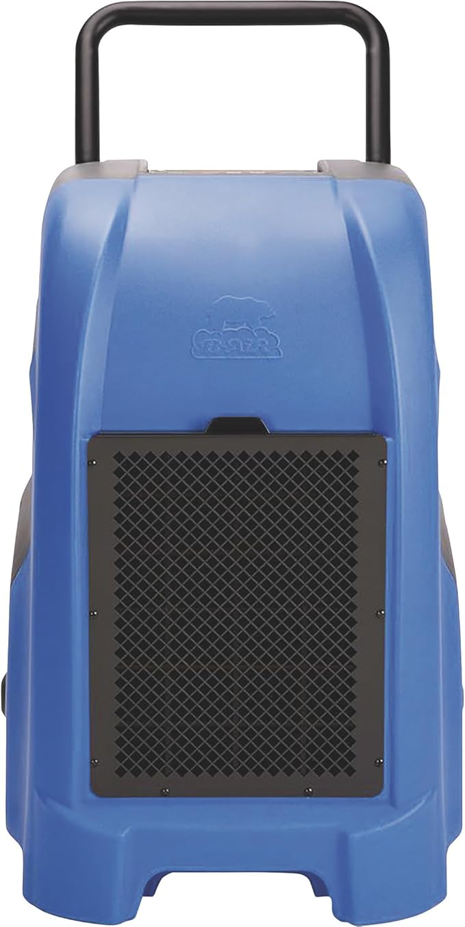 B-Air VG-1500, 150 Pint, 235 CFM, 70.3 Amp Industrial Commercial Dehumidifier for Pro Water Damage Restoration Equipment in Basements, Houses, & Other Work Sites, Blue - Image 2