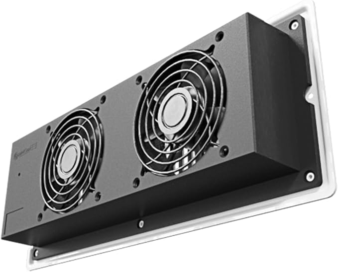 Quietcool Register Booster Fan for 4" x 12" Registers - Smart App Control - Quiet Vent Fan with Auto Thermostat - 10 Speeds - Image 7