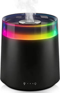 Humidifiers for Bedroom Home,3L Top Fill Cool Mist Humidifier for Baby Nursery,Essential Oil Diffuser for Large Room,3 in 1 uiet Ultrasonic Humidifier for,Office,Plant,Nursery,BPA FREE(Black) by HEEYCEMUS