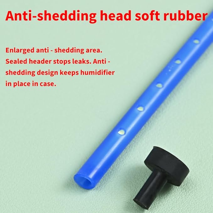 Violin Humidifier F-Hole Moisture Control System - Soft Silicone Tube Prevents Cracking & Warping - High Absorbency Sponge Instrument Maintenance Accessory for 4/4 3/4 Violins & Violas (Blue) - Image 3