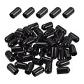 DMiotech 100 Pack 7.5mm ID Black Screw Thread Protectors Rubber End Caps Bolt Covers for Screw Bolt Furniture Pipe by DMiotech