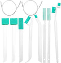 10Pcs Ice Maker Cleaning Brush Kit- 8 Pcs Crevice Cleaning Brush and 2 Pcs Drain Pipe Brushes Small Cleaning Tools for Tight Spaces Corner by Unknown