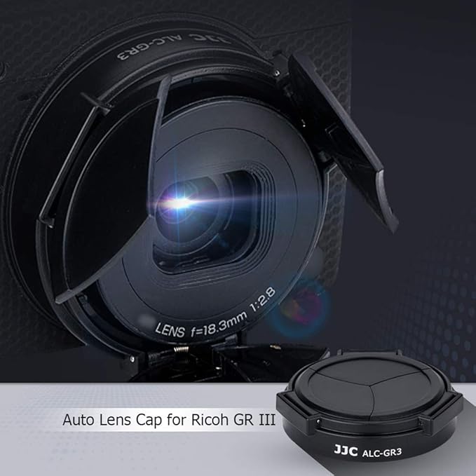 JJC Auto Open and Close Lens Cap Cover for Ricoh GR III GR III HDF GR3 GR3 HDF Digital Camera, Dustproof and Anti-Scratch Lens Protector No Need to Remove - Image 9