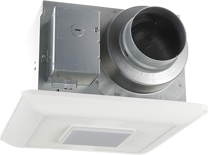 Panasonic WhisperCeiling Bathroom Exhaust Fan with Dimmable LED Light, 50-80-110 CFM, FV-0511VQL1 by Panasonic