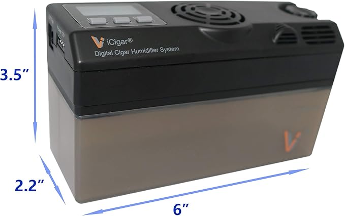 Le Veil iCigar Electronic Digital Intelligent Cigar Humidifier 25~600CT for Wooden Humidors - Image 3