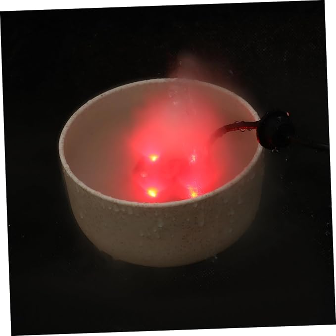 Cabilock Rockery Ultrasonic Mist Maker with Led Lights Practical Air Humidifier for Fish Tanks Bonsai Gardens and Indoor Fountains Us Creates Decorative Mist Atmosphere - Image 5