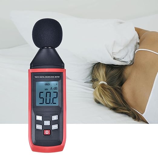 Fydun TA8151 LCD Digital Sound Level Meter Noise Detect Tester Data Decibel Measurement 30-130dB for Environmental Monitoring - Image 3