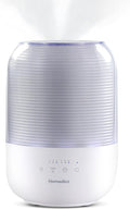 Homedics Ultrasonic Cool Mist Humidifier, Top-Fill 3L Water Tank, Covers 395 sq. ft, 35-Hour Runtime, 3 Mist Settings, Clean Tank Tech, Auto-Off, Night Light, Quiet by Homedics