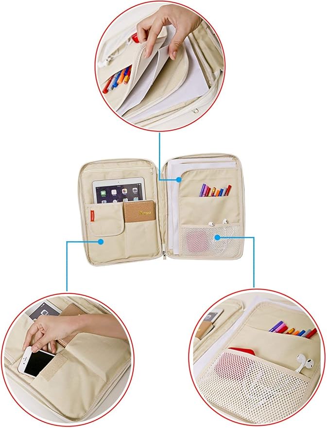 mygreen Universal Travel Gear Organizer/Electronics Accessories Bag/Document File Bag - Image 6