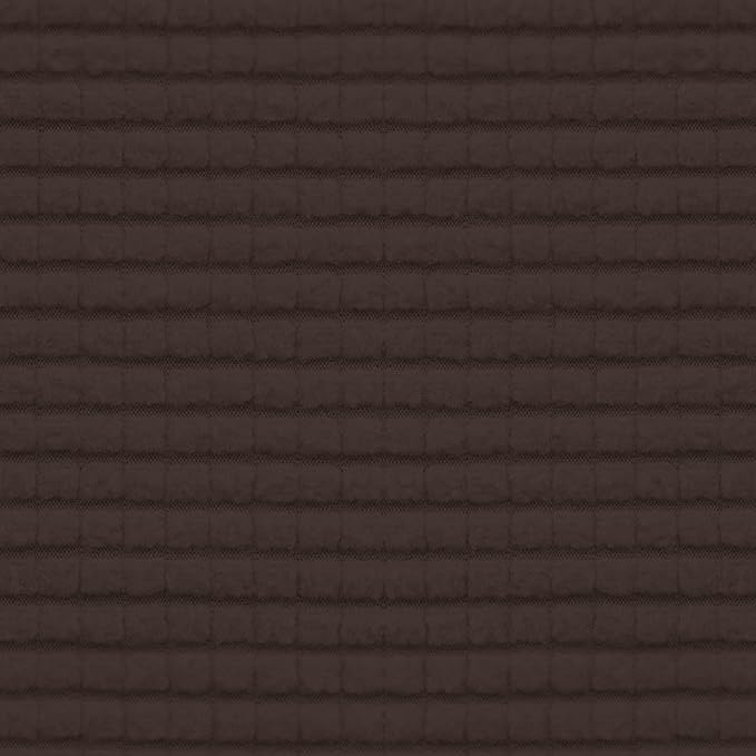 Easy-Going Stretch Individual Loveseat Couch Cushion Cover Sofa Cushion Furniture Protector Sofa slipcover Soft Flexibility with Elastic Bottom (2-Piece Loveseat Cushion Cover, Chocolate) - Image 7