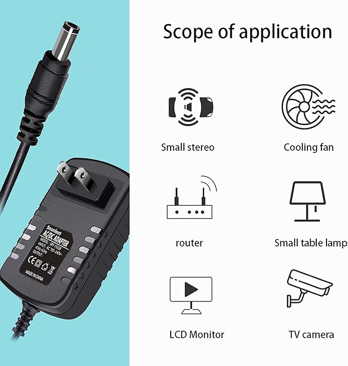 Adapter Compatible with Dickson:R157 12V Temp/Humidity Data Logger Flat Panel Chart Recorder - Image 5