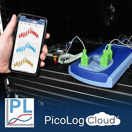 Pico Technology TC-08 8 Channel Thermocouple Data Logger, Temperature Data Recorder, Temp Range 270 to +1820 °C, with PicoLog Cloud Software for Mac, PC and Linux - Image 4