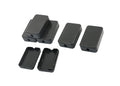 YXQ 55x35x15mm Waterproof Electric Project Case Junction Box with Cover Black Plastic, 6-Pack by YXQ