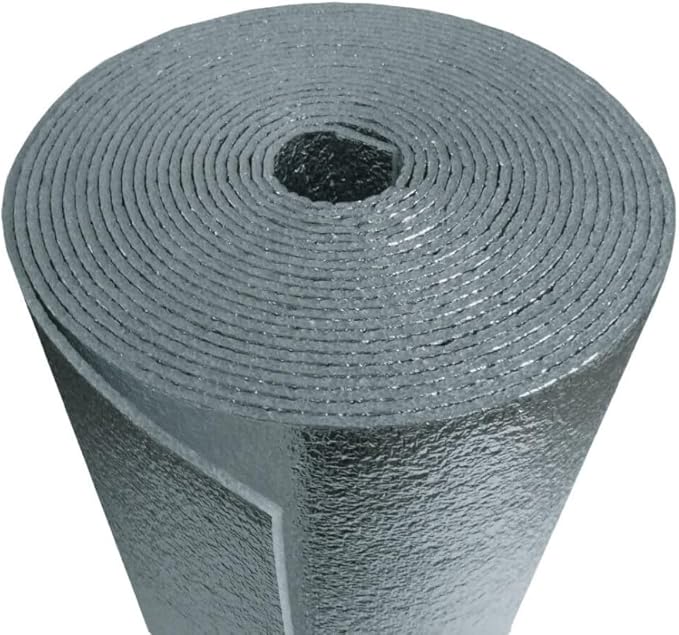 AD10 10MM Reflective Foam CORE Garage Insulation Roll Radiant Barrier 16X50 R12 by Trade+Winds