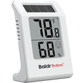 BaldrTherm 2.2'' Digital Thermometer and Hygrometer Meter, Solar-Powered Indoor Temperature Sensor Humidity Monitor, Humidity Gauge for Baby Rooms, Bedrooms, Home, Office, and Wine Cellars, 1Pack by BaldrTherm
