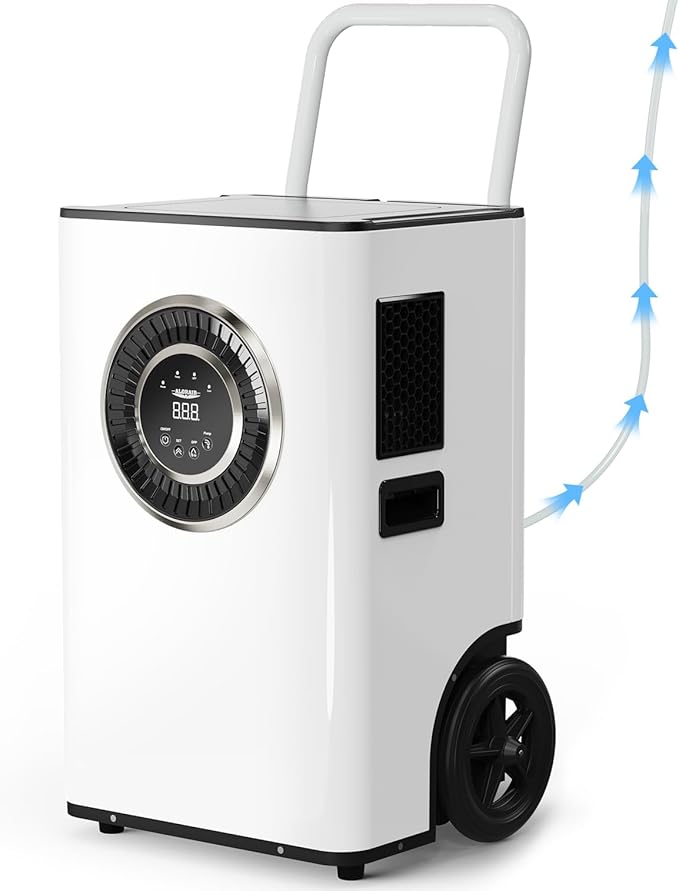 ALORAIR 110PPD Commercial Dehumidifier with Pump & Drain Hose, LGR Tech Dehumidifiers for Large Room, Basement, Warehouse, Industrial Space, 5 Years Limited Warranty, Sentinel Elite50X by ALORAIRSOLUTIONSINC0J0DC