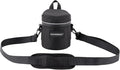 Camera Lens Case Lens Bag Compatible (3.35" x 3.74"(Nylon, Black)) by XAMOREST