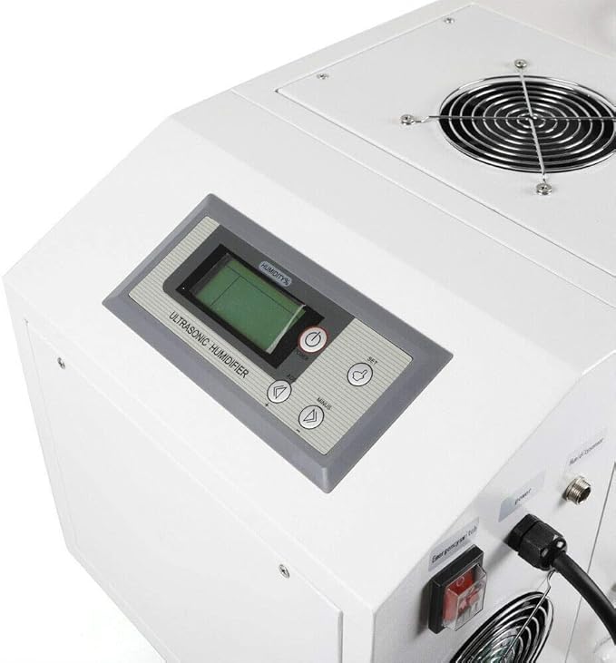 Ultrasonic Humidifier, Portable Continuous Cool Mist Maker Commercial Industrial Humidifier Humidistat and Remote Sensor Humidistat and Remote Sensor Grow Room, Garden, Industrial - Image 5