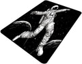 Floor Covering, Spacewalk Pattern Printing Moisture Barrier Area Rugs Fade Resistant, Flame Resistant, Quick Dry, Stain Resistant, Waterproof Floor Carpet for Living Room Bedroom, 78 x 96 Inch by Snarena