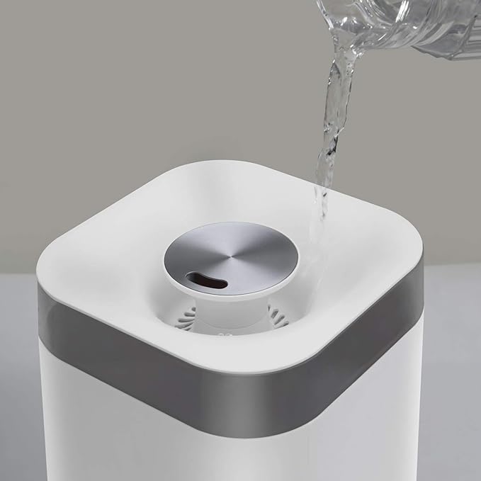 Senville 5L Top-Fill Humidifier for Home, Large Capacity Cool Mist Humidifier, Ultrasonic, With Essential Oil Diffuser for Aromatherapy White - Image 6