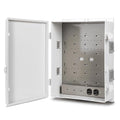 Outdoor Electrical Junction Box with High Power Outlet, ABS Water Resistant Enclosure with Internal Mounting Panel & Hinged Cover. (18.1" H* 12.6" L* 6.3" W & Outlet) by Namunanee
