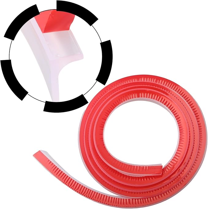 Shower Water Retention Strip - Silicone Multi-Color Water Containment - Fits Various Shower Areas for Bathroom Use(Transparent 200cm) - Image 7