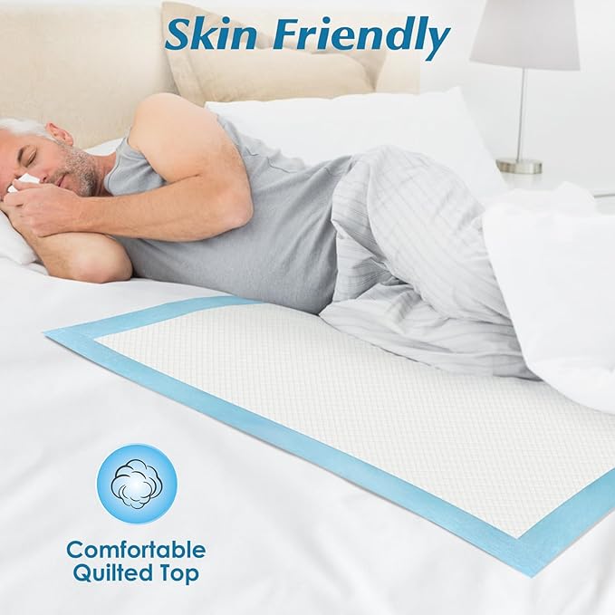 Super Absorbency Disposable Leakproof Underpads with Quick Drying for Baby, Adults, Puppy, Dog Bed Pee Pads, Extra Large, XXL Incontinence Pads, 30” x 36”, 50 Count - Image 5