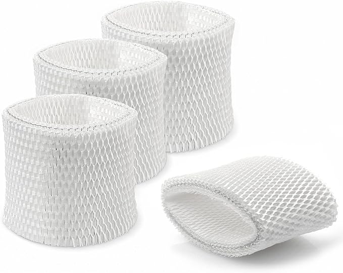 WF2 Humidifier Filter for Kaz Vicks - V3100 V3500 V3700 V3800 V3900 3020 Series, Protec PWF2 VEV400 Cool Mist Vaporizer Humidifiers (Pack of 4) White by Alocs