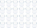 Round Chair Leg Caps,PVC Furniture Feet Covers,TTZEZE Transparent Round Floor Protectors,Clear Table Feet Covers Preventing Plastic Chair Leg Covers Scratches and Noise 25mm/0.98'', 24 by TTZEZE