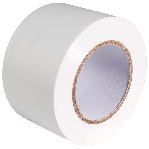 White Vapor Barrier Tape, 3 Inch x 180 Feet Moisture Barrier Seal Tape for Crawlspaces, Insulation Repairs, Underlayment Seams by Unknown