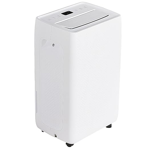 NEWBULIG 50Pints Dehumidifier with Drain Hose, 3,500 Sq.Ft Dehumidifier for Basement, 1.19 Gallon Tank, Low 41dB, Airflow Swing, Ideal Whole House Humidity Remover for Home, Bedroom & Bathroom by NEWBULIG
