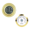 Cigar Digital Hygrometer - High Precision Adjustable Digital LCD-Monitor Hygrometer Thermometer for Cigar Humidor | Box | Cabinet | Jars | Guitar (Digital-with-Analogy) by Anync