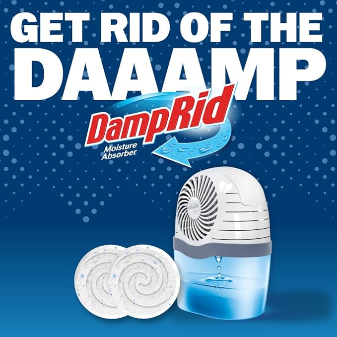 DampRid Moisture Absorber Drop-In Tablet Refill Pack, Fresh Scent, 15.8 oz., 4 Pack, Attract and Trap Excess Moisture and Eliminate Musty Odors for Cleaner, Fresher Air - Image 9