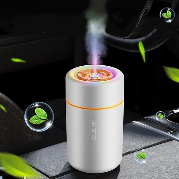 Mini Humidifier, USB Personal Desktop Humidifier for RV, Office, Bedroom etc. Auto Shut-Off, 2 Mist Modes, Super Quiet (White) - Image 5