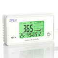 Sper Scientific Indoor Air Quality Monitor with Color Coded Display | Model 800052 by SperScientific