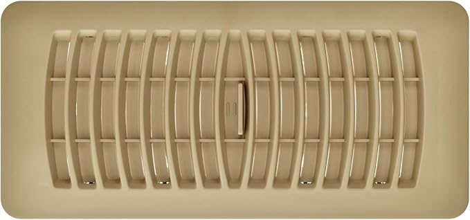 Imperial Manufacturing RG1326 4-Inch by 10-Inch Plastic Register, Taupe - Image 3