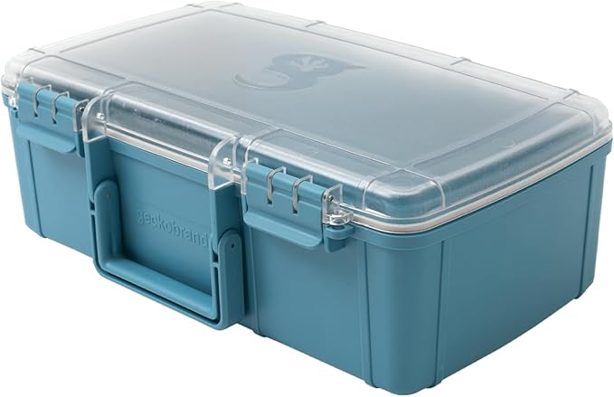 geckobrands Waterproof Dry Box with Silicone Liner – Durable, Dust-Proof, Crush-Proof Storage for Electronics and Gear - Image 2