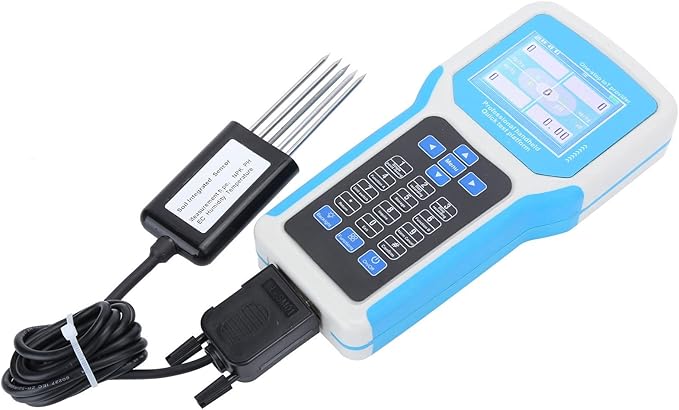 Fdit Soil Tester 240V Intelligent Npk English Version Handheld Phnitrogen Soil Detector for Soil Test Kits by Fdit