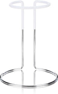 True Wine Decanter Drying Stand and Holder, Essential Accessory Glassware Rack for a Spot-Free Finish, Rubber Coating Protects Glass, Chrome Plated Iron by True