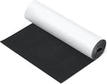 Large Felt Furniture Pads 16 x 60 Inch Non Slip Self Adhesive Heavy Duty Cuttable Strip Roll Felt Sheet Tape for Protecting Hardwood Floors Chair Wall, Black by Fullhawl