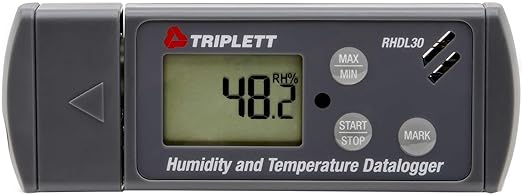 Triplett RHDL30 Temperature / Humidity PDF Data Logger - Record 24,000 Readings Each - Image 9