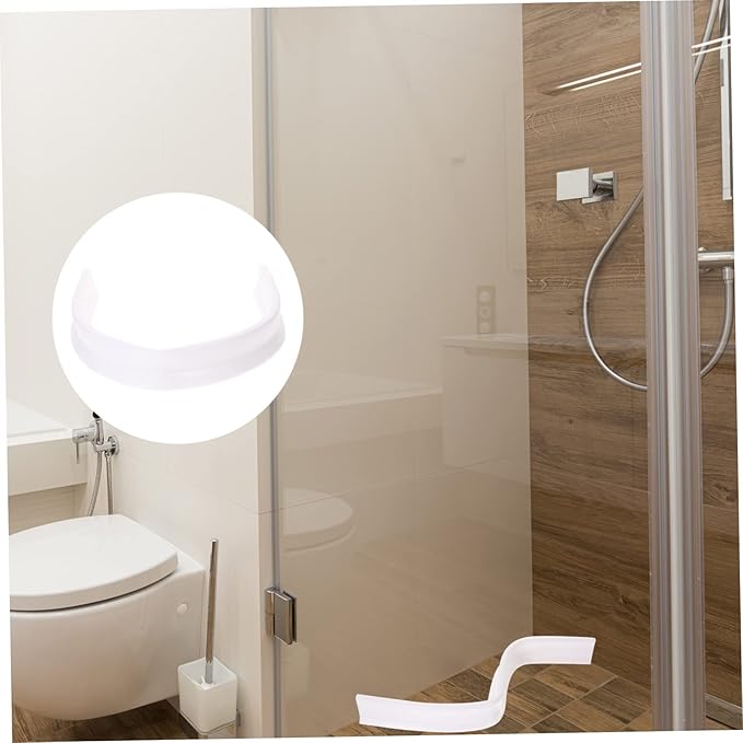 LIFKOME Water Retaining Strip for Bathroom and Kitchen Barrier Flexible Water Stopper for Shower and Sink for Wet and Dry Separation - Image 4