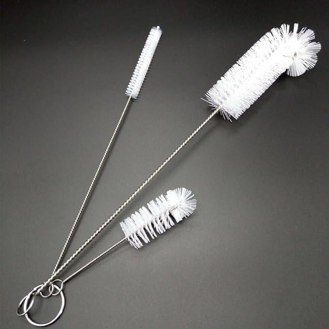 Living and Giving 3Pcs Set of Bottle Brush Flexible Cleaning Brushes Kitchen Nylon Multifunction Clean Brush Set by LivingGiving