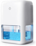 60 OZ Dehumidifiers for Home, Dual-Semiconductor Quiet Dehumidifier with Timer Sleep Mode Auto-Off 7 Colors Light Portable Small Dehumidifiers for Bathroom, Cloakroom, RV by BREEZOME