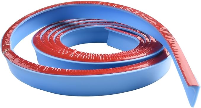 Shower Water Retention Strip - Silicone Multi-Color Water Containment - Fits Various Shower Areas for Bathroom Use(Blue 300cm) - Image 3