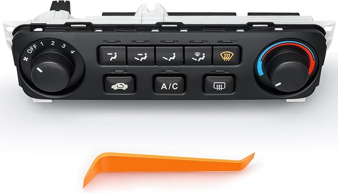 79600-S84-A21ZA A/C Control Panel Compatible with 2001-2002 Honda Accord 2.3L L4/3.0L V6 AC Climate Control Module, 79600S84A21ZA HVAC Control Panel Original Air Conditioning Control - Image 9