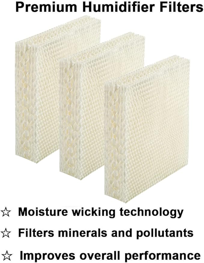 Humidifier Wicking Filter Replacement for Honeywell HEV615 and HEV620, Compatible with Part # HFT600 (8 Pack) - Image 4